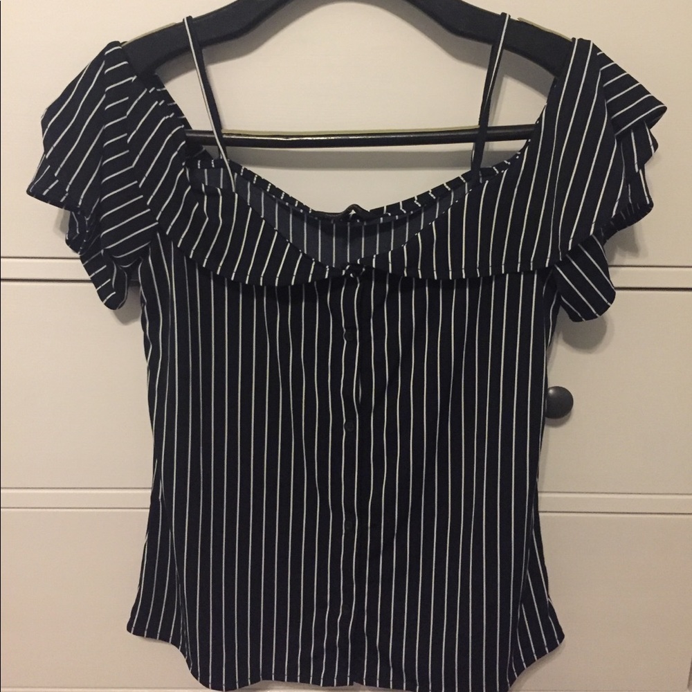 Banana Republic Cold Shoulder Blouse